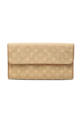 Pre-owned Monogram Mini Lin Long Wallet