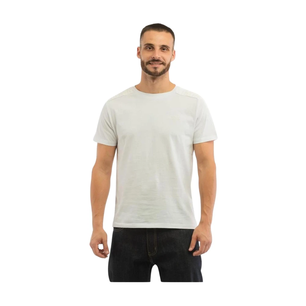 Moschino Men's White Classic Crew Neck Cotton T-Shirt