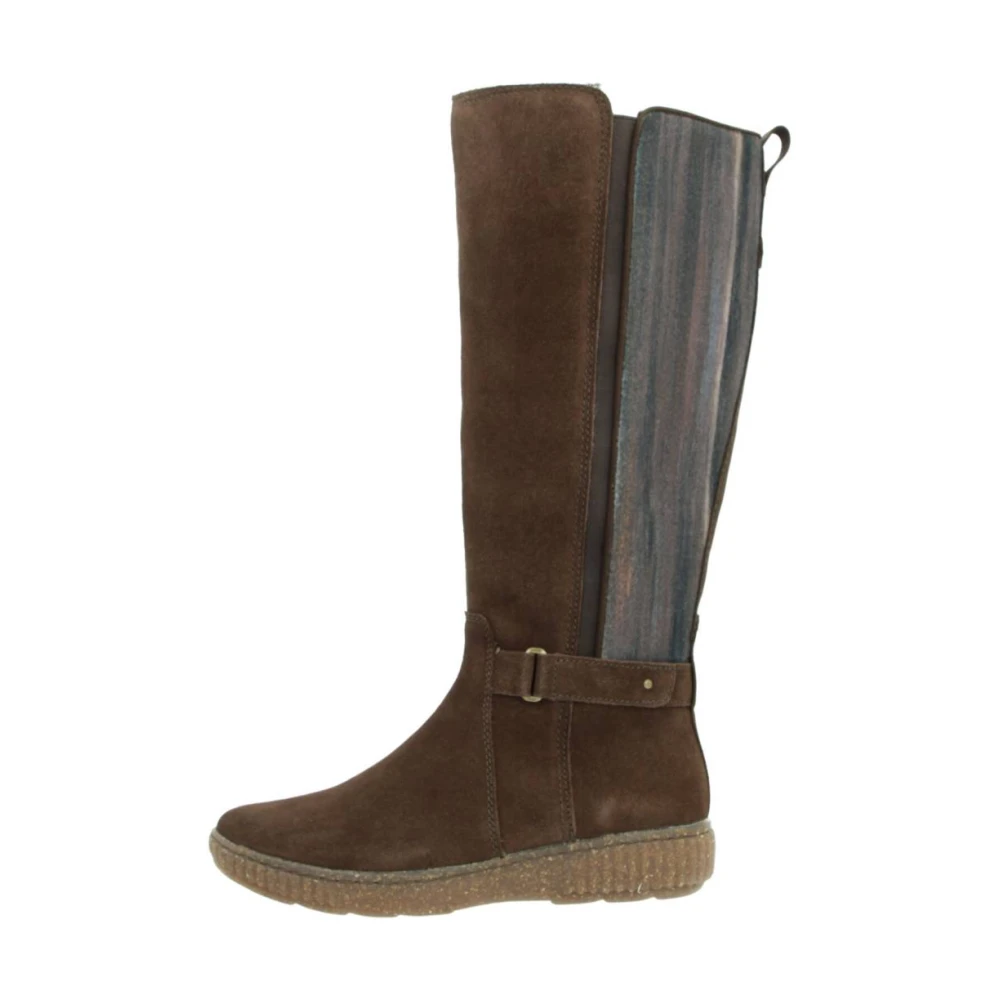 Clarks Over-knee Boots Brown Dames