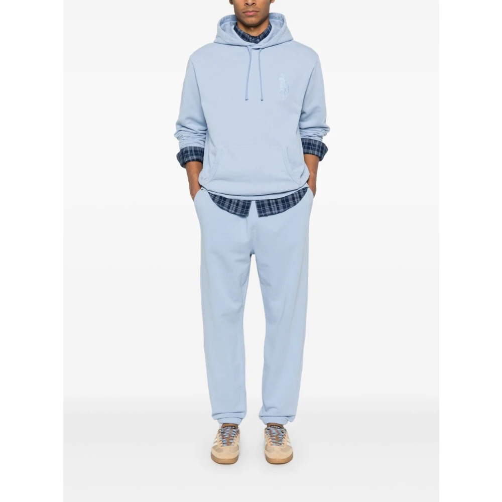 Polo Ralph Lauren Blauwe Stijlvolle Broek Blue Heren