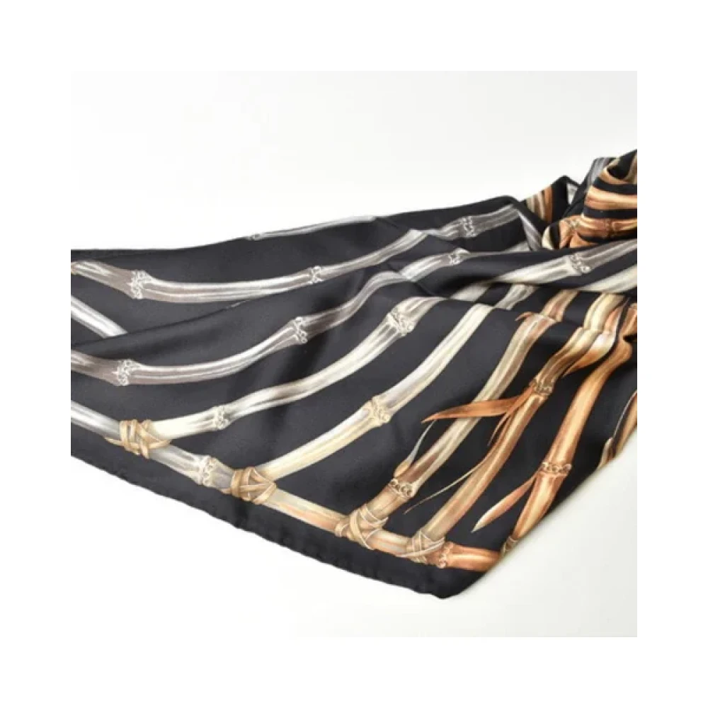 Gucci Vintage Pre-owned Silk scarves Multicolor Dames