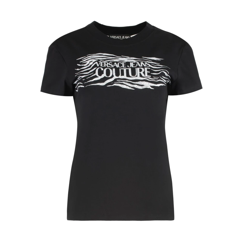 Versace Jeans Couture Femme Noir - T-Chemises - Tops - Taille: 42 Fr