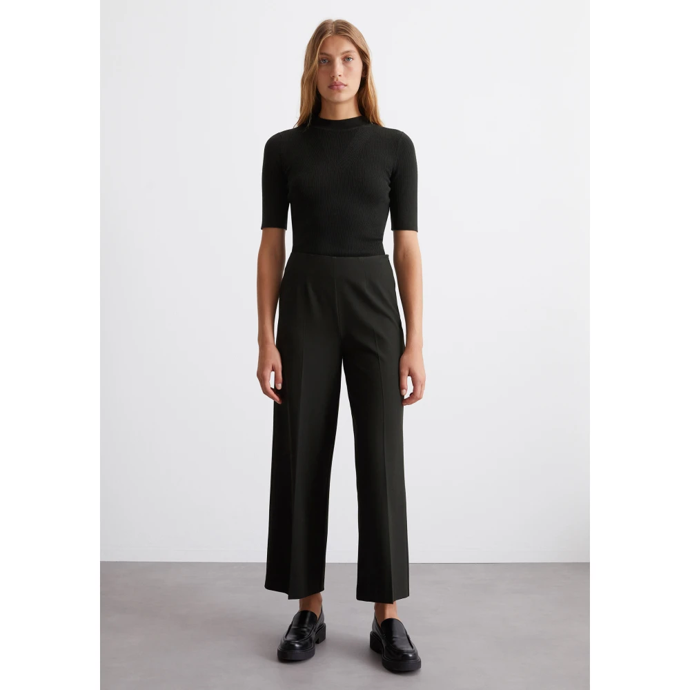 Marc O'Polo Cropped culottes Black Dames