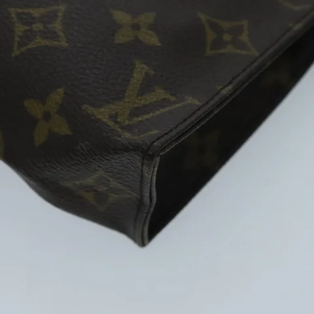 Louis Vuitton Vintage Pre-owned Canvas pouches Brown Dames