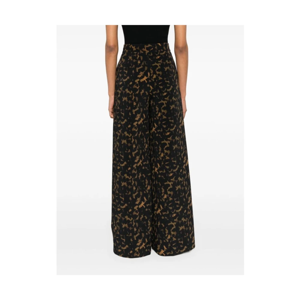 Theory Wide Trousers Black Dames
