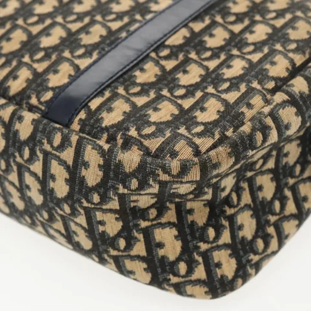 Dior Vintage Pre-owned Canvas dior-bags Beige Dames