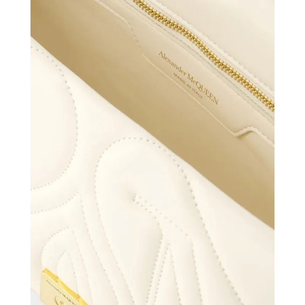 alexander mcqueen Leather shoulder-bags Beige Dames