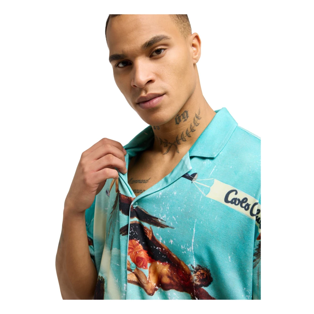 carlo colucci Ikarus Verhaal Shirt Multicolor Heren