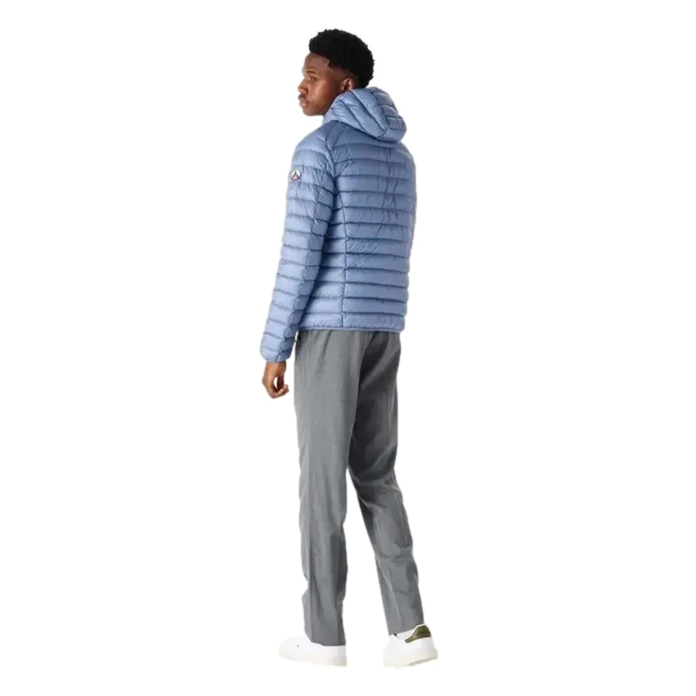 Jott Down Jackets Blue Heren