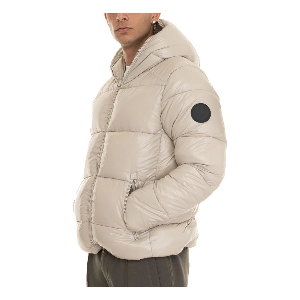 Save The Duck Edgard Puffer Jacket Beige Heren