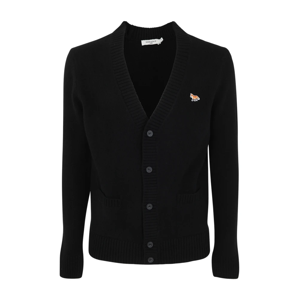 Maison Kitsuné Cardigans Black Heren