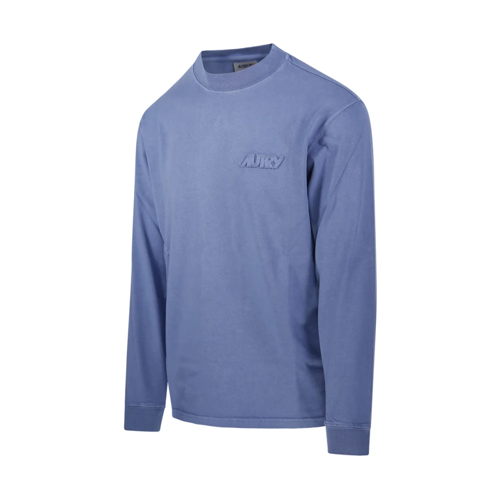 Autry Indigo Longsleeve T-shirt Blue Heren