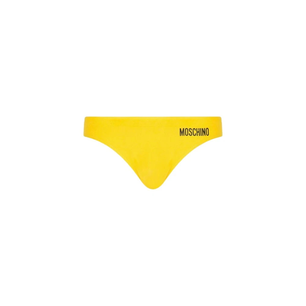 Moschino Uomo Giallo Costumi Da Bagno, Xs, New,