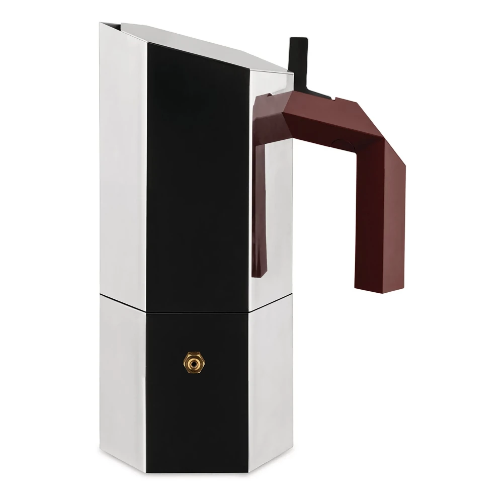 Alessi Argento Menhir, Caffettiera Moka, - Immagine 3