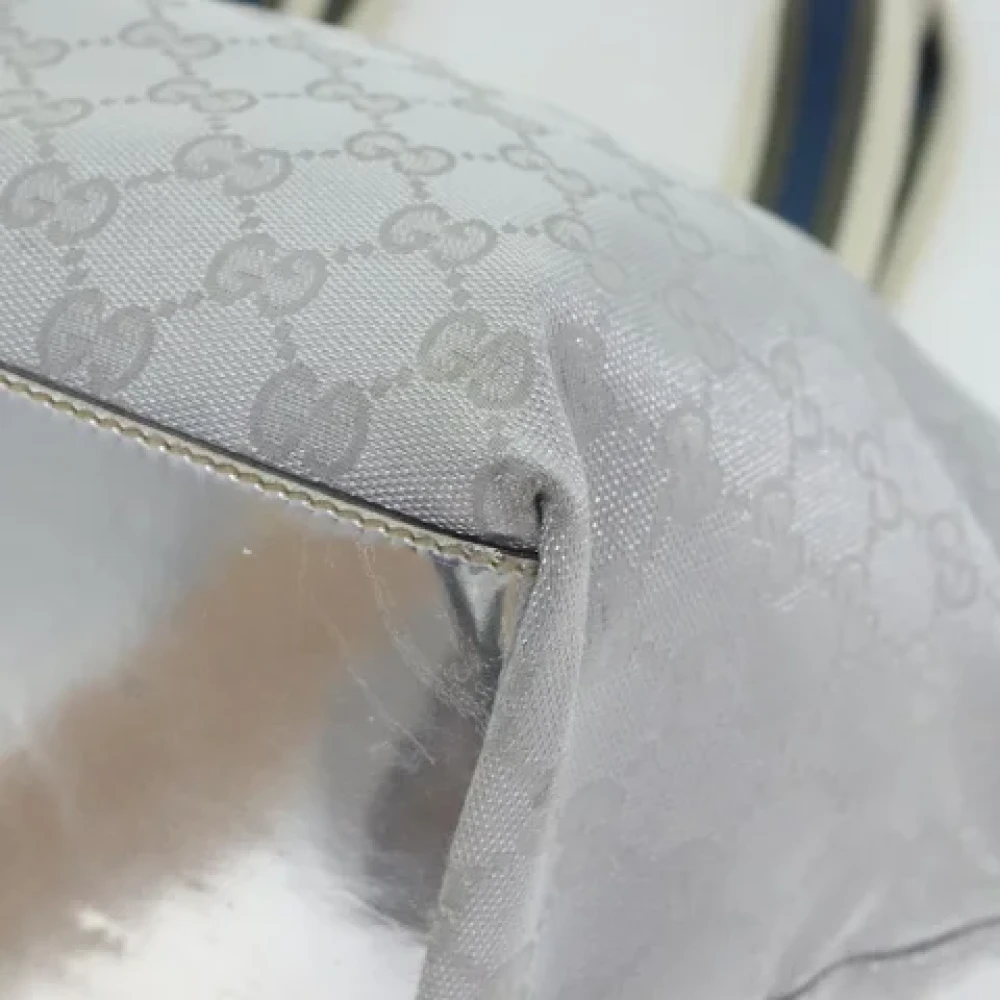 Gucci Vintage Pre-owned Canvas gucci-bags Gray Dames