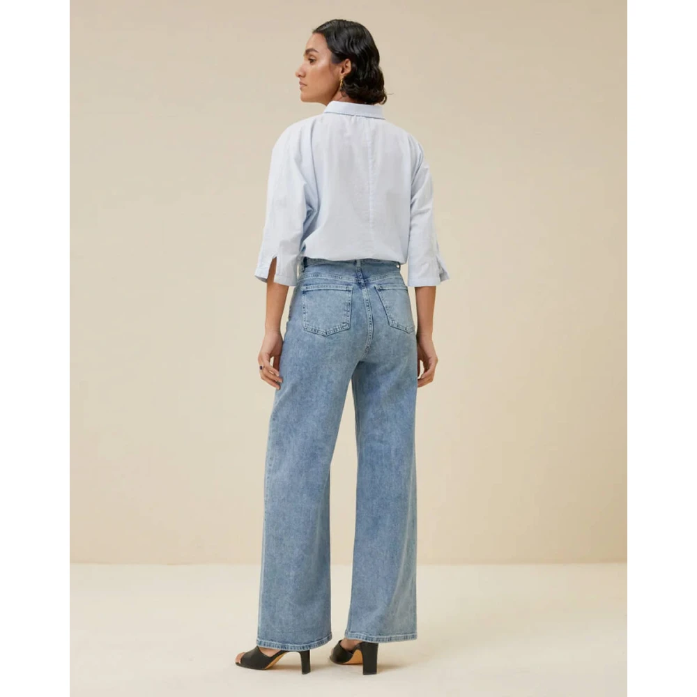 By-Bar Lina Broek Blue Dames