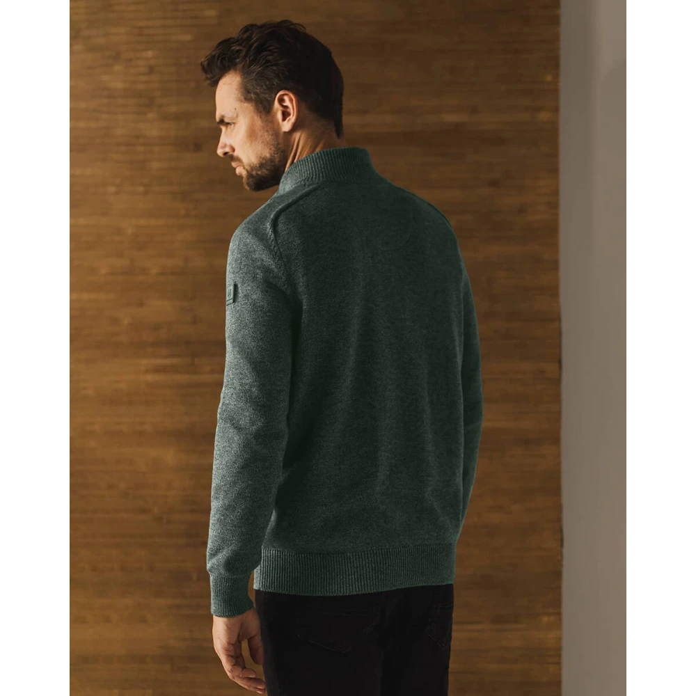 State of Art Sportzip Pullover Green Heren