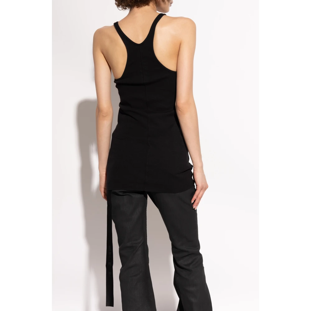 Rick Owens Racer Top Black Dames
