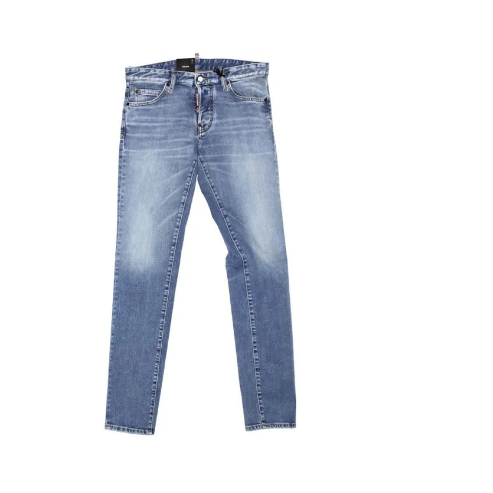 Dsquared2 Cool Guy Slim Fit Jeans - Male - Slim Fit Jeans - Blue - Xs - Jeans - Image 3