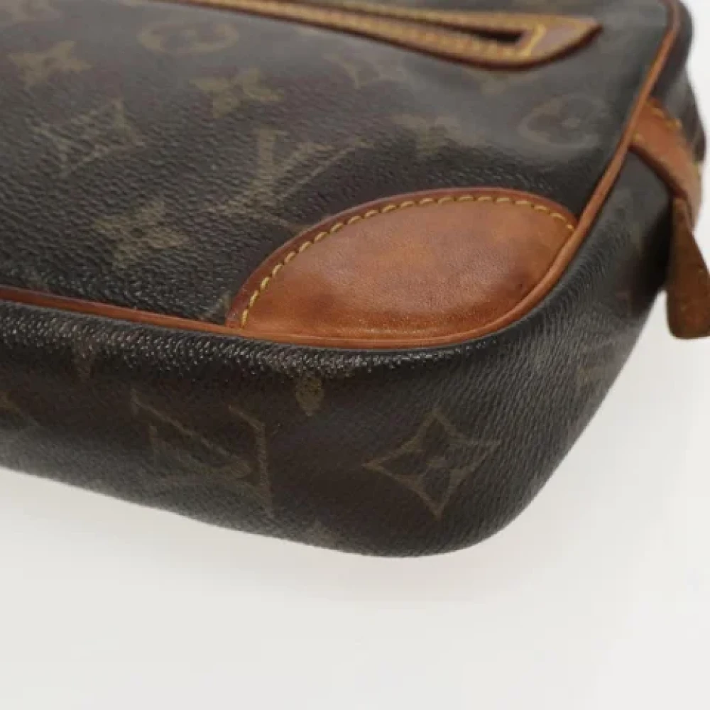 Louis Vuitton Vintage Pre-owned Canvas clutches Brown Dames