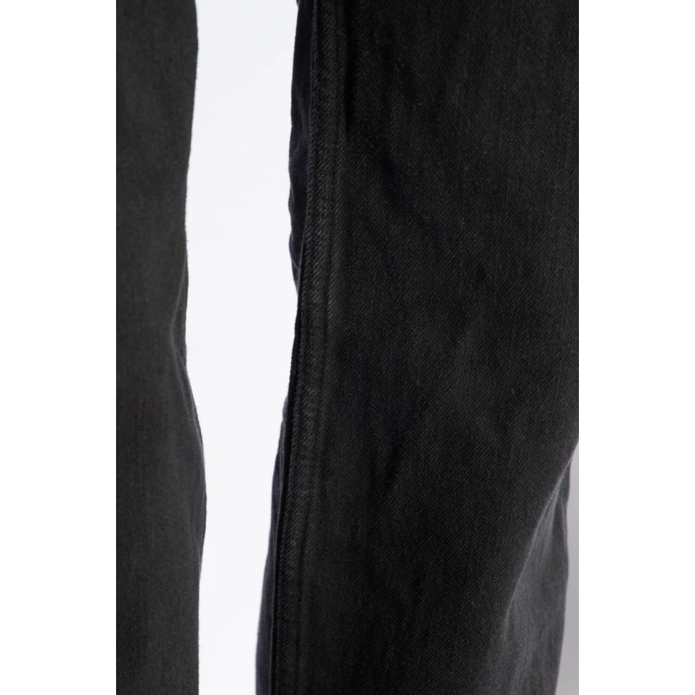 Saint Laurent Jeans met rechte pijpen Black Dames