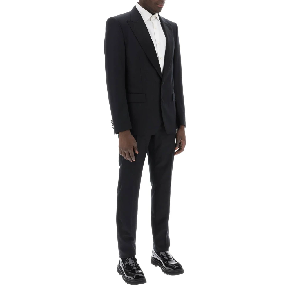 Dolce & Gabbana Elegant Pak voor Mannen Black Heren