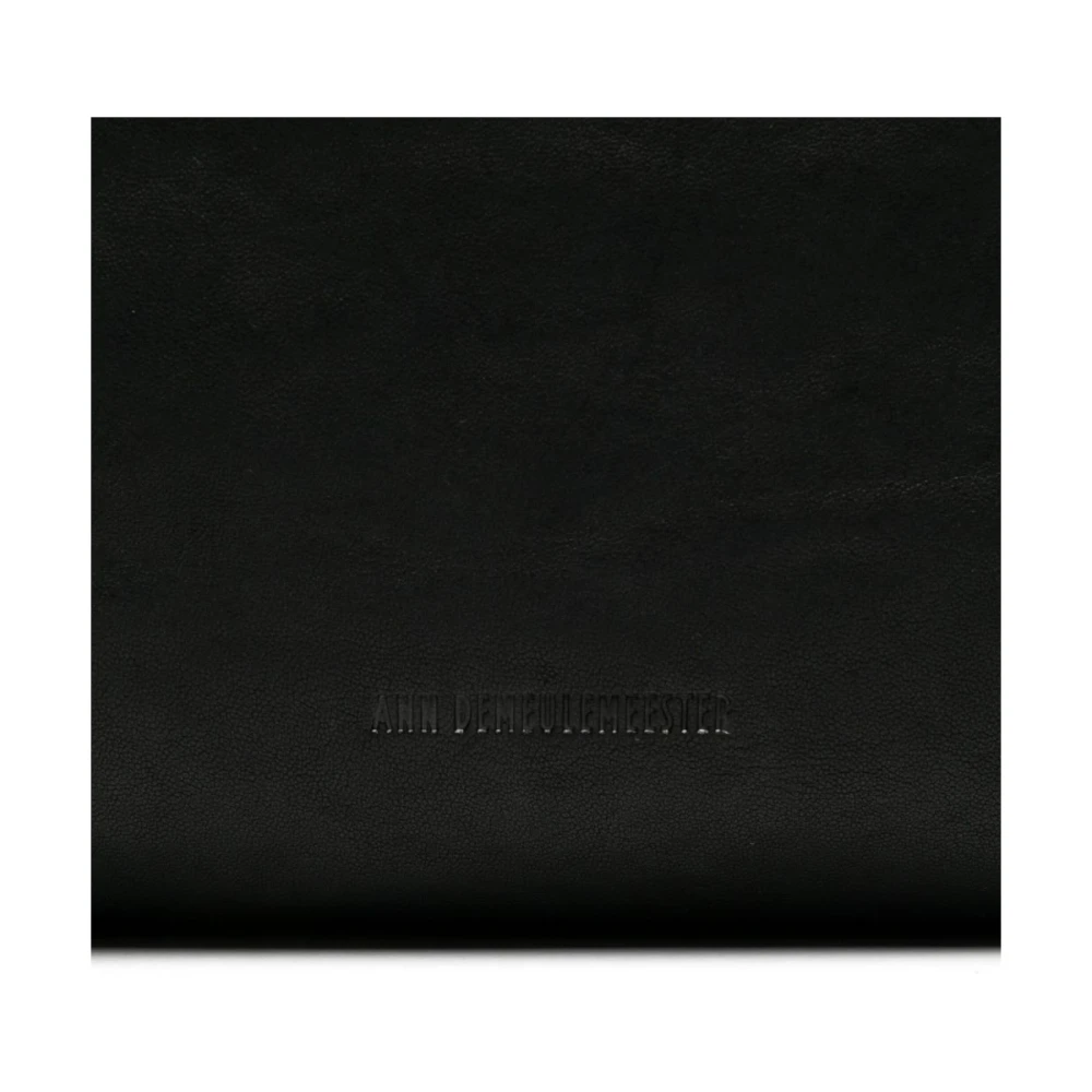 Ann Demeulemeester Vintage Schoudertas Soft Medium Black Dames