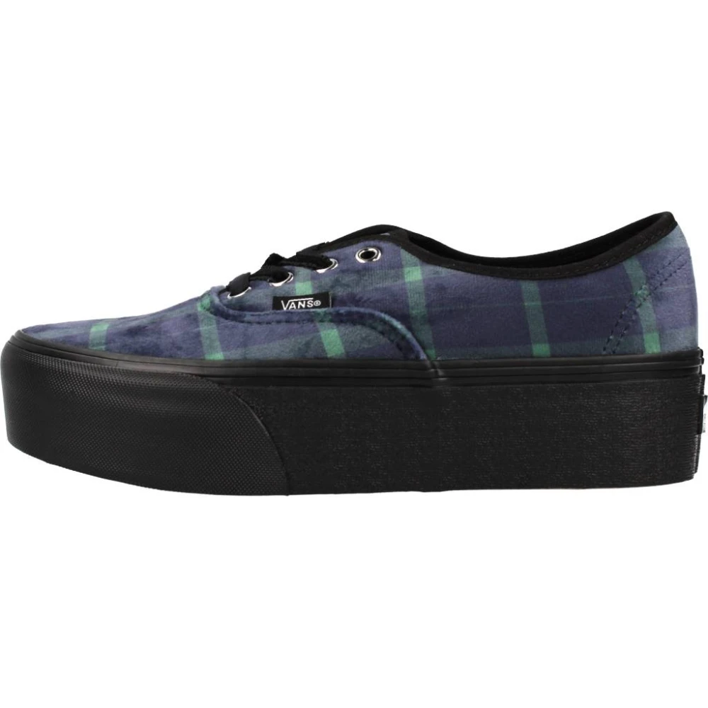 Vans Moderne Authentieke Sneakers voor Mannen Heren Schoenen Blauw
