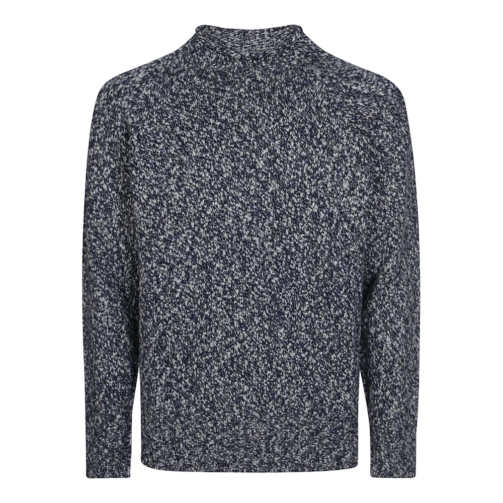 Drumohr Stijlvolle Crew Neck Sweater Blue Heren