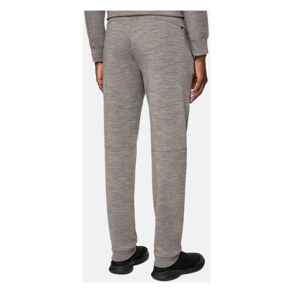 Boggi Milano Lichtgewicht Scuba Broek van Wolmix Gray Heren