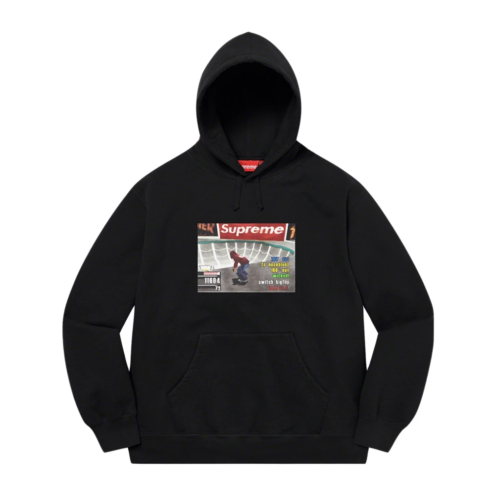Supreme Beperkte oplage Thrasher Hoodie Zwart Black Heren