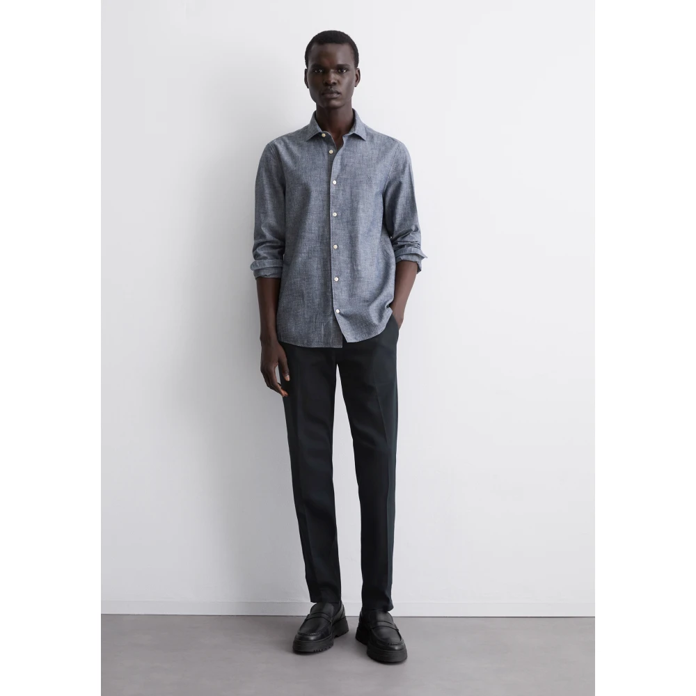 Marc O'Polo Shirtvormig Blue Heren