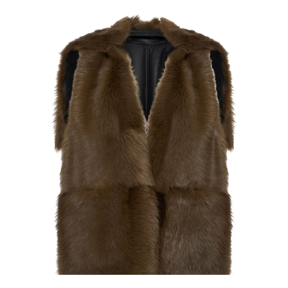 Max Mara Bruine Winterjas Brown Dames