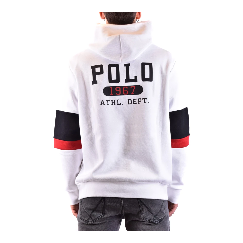 Polo Ralph Lauren Stijlvolle Sweatshirt voor Mannen White Heren
