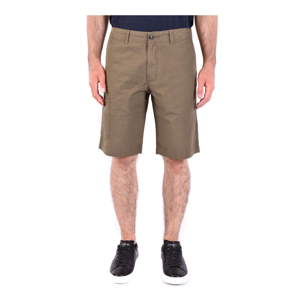 Woolrich Uomo Verde - Pantaloncini Casual - Shorts - W31