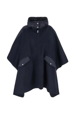 Wool Zip Cape