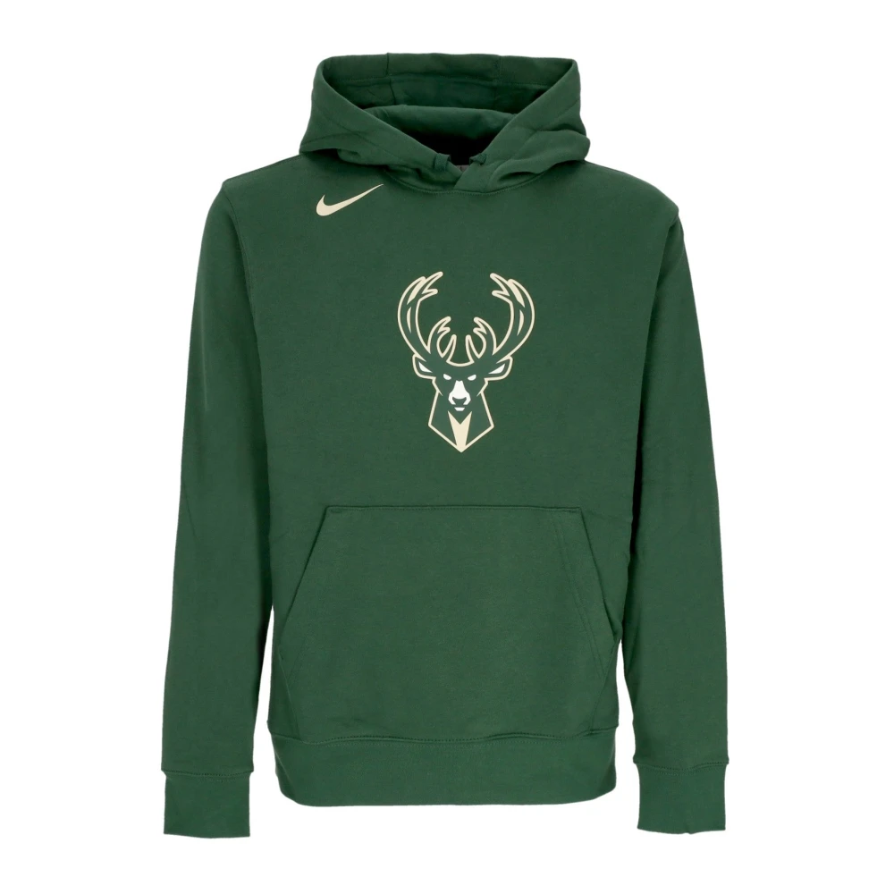 Nike Men's Green Milwaukee Bucks Hoodie
