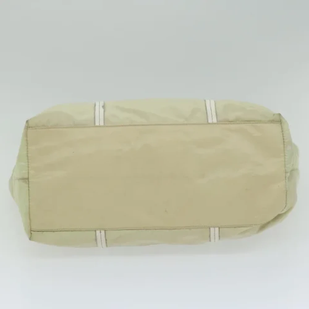 Prada Vintage Pre-owned Nylon totes White Dames