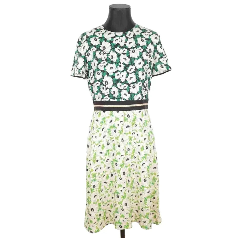 Stella McCartney Pre-owned Polyester dresses Green Dames