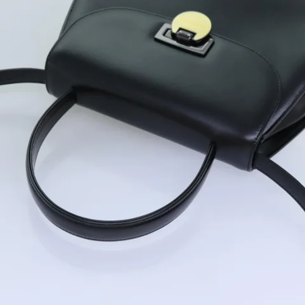 Givenchy Pre-owned Leather handbags Black Dames