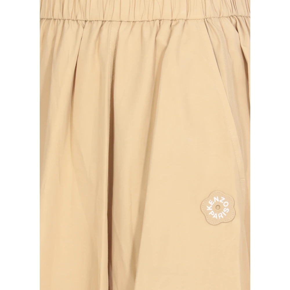 Kenzo Beige Rok van Katoenmix met Zakken Beige Dames
