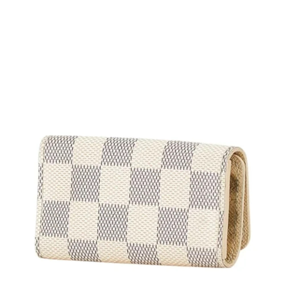 Louis Vuitton Vintage Pre-owned Canvas key-holders White Dames