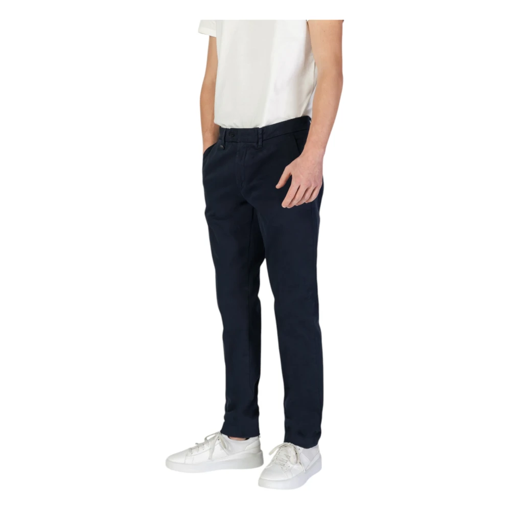 Antony Morato Blauwe ritsbroek voor mannen Blue Heren