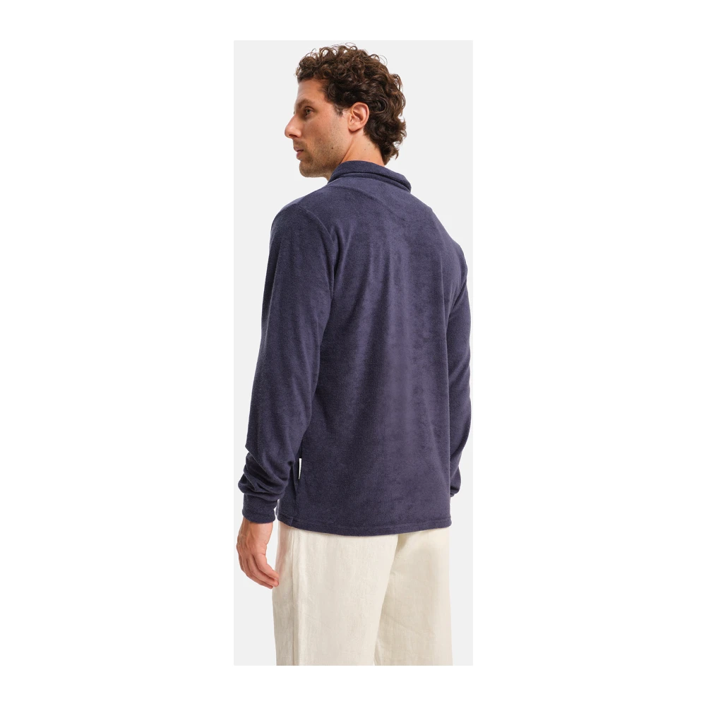 Peninsula Luxe Spons Polo Shirt Blue Heren