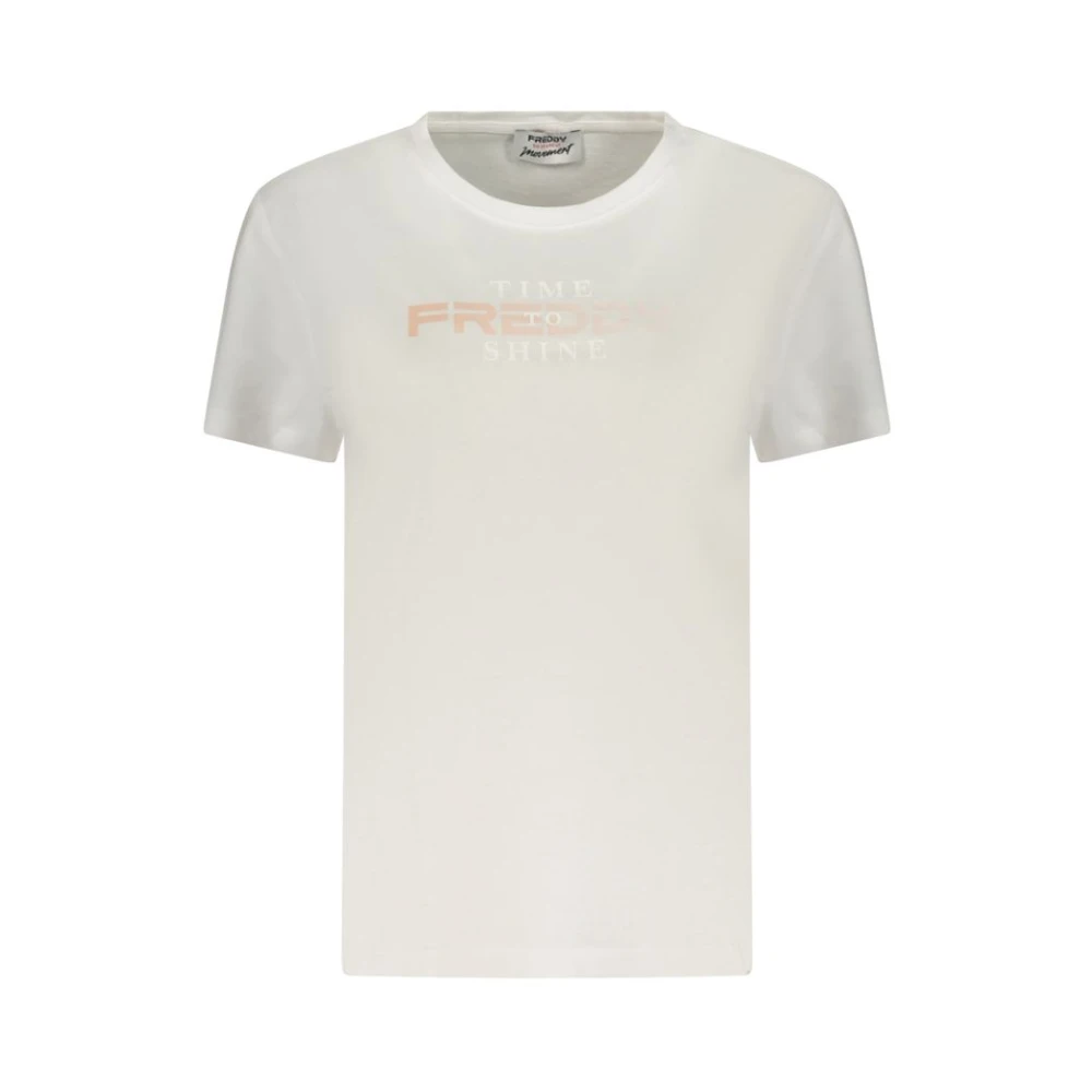Freddy Donna Bianco - Cotton T-Shirt - Tops - L