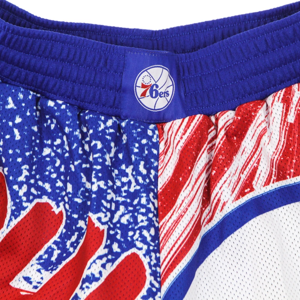 Mitchell & Ness NBA Jumbotron Sublimated Basketbalshorts Multicolor Heren