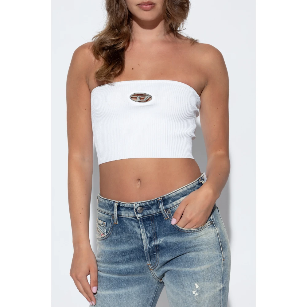 Diesel Top `M-Clarksvillex` White Dames