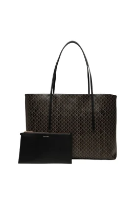 Allover Emblem Logo Tote Bag med Pouch
