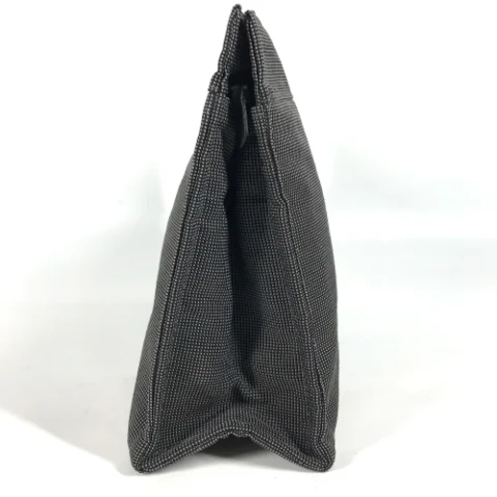 Hermès Vintage Pre-owned Fabric clutches Gray Dames