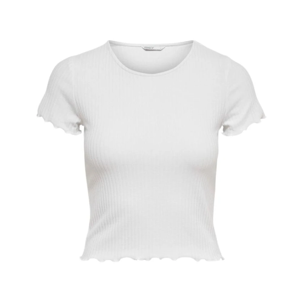 Only Donna Bianco Top A Maniche Lunghe Per Junior - Immagine 4